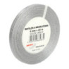Wstążka brokatowa srebrna 6mm(2szt) WB6-2 BREWIS
