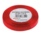 Wstążka satynowa 12mm/32m ws12-33 bordo BREWIS