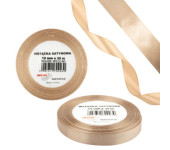 Wstążka satynowa 12mm/32m WS12-60 tan BREWIS
