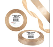 Wstążka satynowa 25mm/32m WS25-60 tan BREWIS