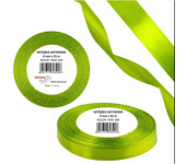 Wstążka satynowa 6mm/32m WS6-184 zieleń wiosenna BREWIS