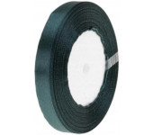 Wstążka satynowa 12mm/32m butelkowa zieleń WS12-74 BREWIS
