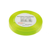Wstążka satynowa 12mm/32m limonka BREWIS