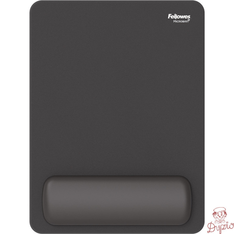 Podkładka pod mysz i nadgarstek XXL czarna BREYTA 100142560 FELLOWES