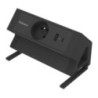 Listwa zasilająca 2m Power Desk Typ E czarna 100137174 FELLOWES