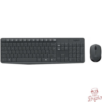 Klawiatura + mysz bezprzewodowa LOGITECH MK235 Wireless RF 920-007931