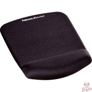 Podkładka pod mysz i nadgarstek czarna PLUSH TOUCH Microban 9252003 FELLOWES