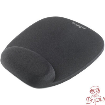 Podkładka pod mysz i nadgarstek piankowa czarna 62384 KENSINGTON