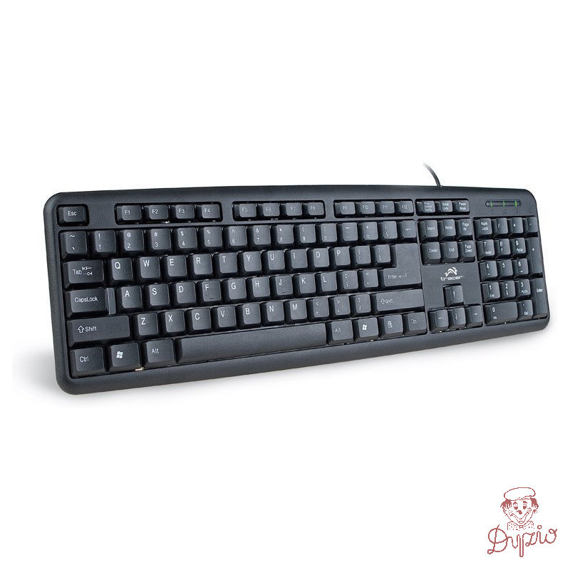 Klawiatura TRACER MAVERIC USB czarny TRAKLA43371