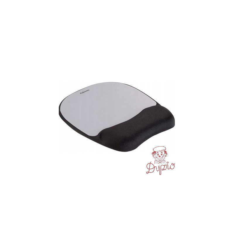 Podkładka pod mysz i nadgarstek FELLOWES Memory Foam Plasma czarna 9175801