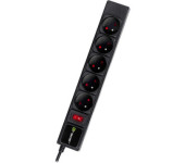 Listwa zasilająca 5g/5m czarna PowerGear TRALIS47138 TRACER