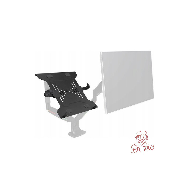 Podstawka pod laptopa mocowana na ramieniu do monitora czarna K53801WW KENSINGTON
