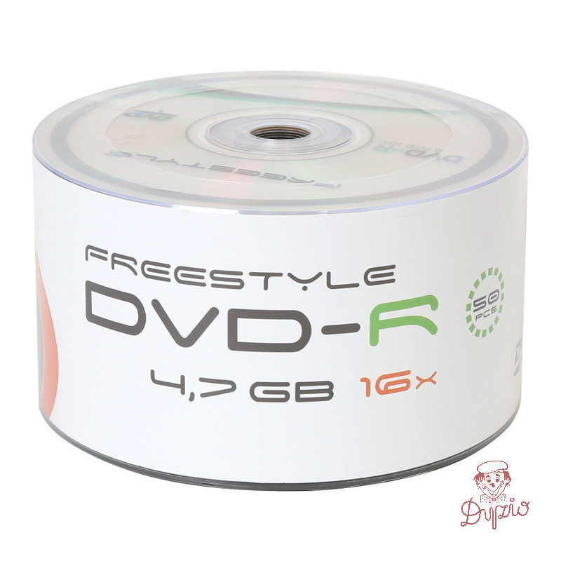 Płyta DVD-R 4,7GB FREESTYLE 16x spindel (50szt) (41990)