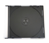 Pudełko na płytę CD slim 5,2mm czarna taca NATUNA (56622)