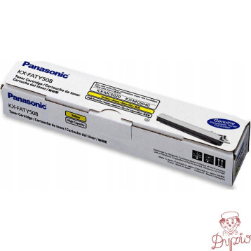 Toner PANASONIC (KX-FATY508E) żółty 4000str KX-MC6020PD