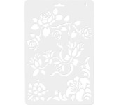 Szablon 04 ROZKWITAJĄCE KWIATY KOH-I-NOOR KOE-224181-00104