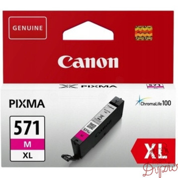 Tusz CANON (CLI-571M XL/0333C001) purpurowy 10,8ml/680str
