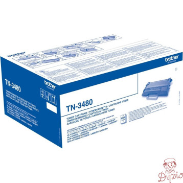Toner BROTHER (TN-3480) czarny 8000str