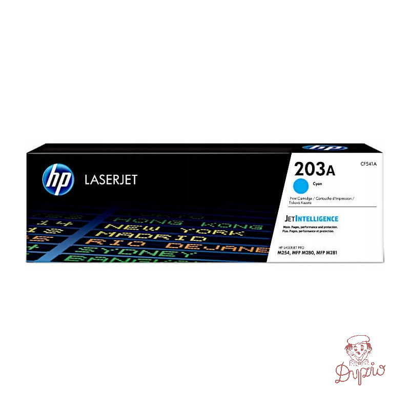 Toner HP 203A (CF541A) niebieski 1300str