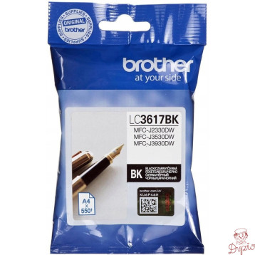 Tusz BROTHER (LC3617BK) czarny 550str