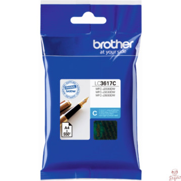 Tusz BROTHER (LC3617C) niebieski 550str