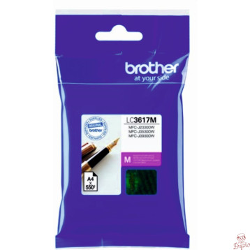 Tusz BROTHER (LC3617M) purpurowy 550str