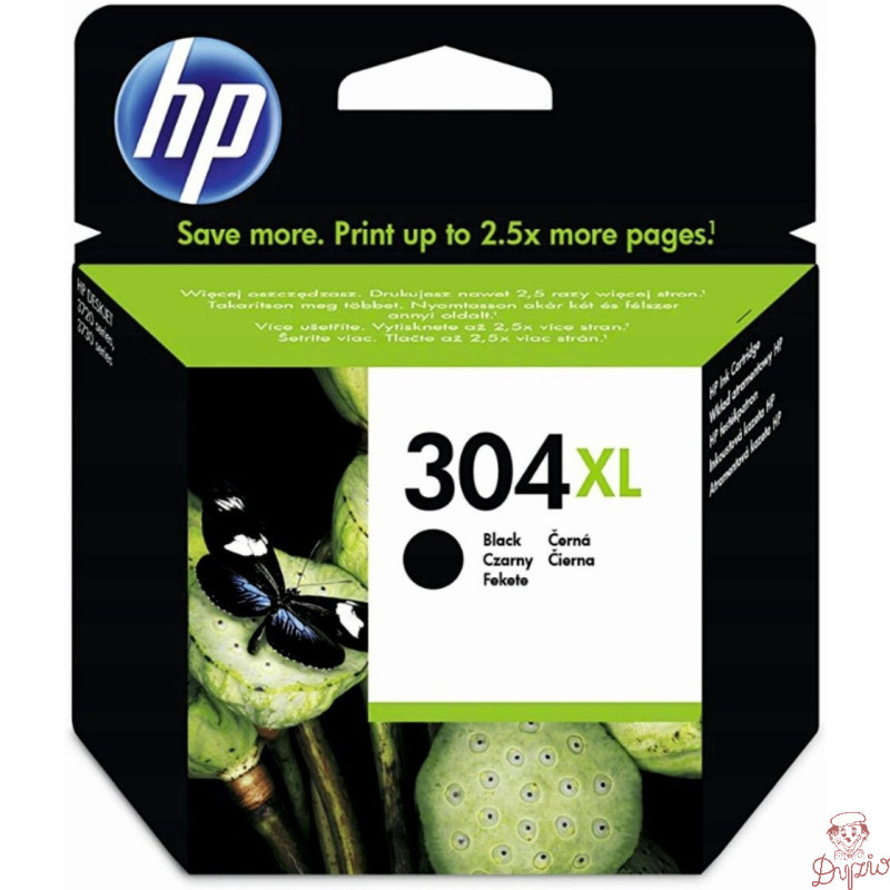 Tusz HP 304XL (N9K08AE) czarny 300str