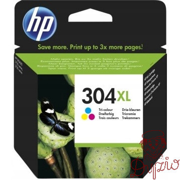 Tusz HP 304XL (N9K07AE) kolor 300str