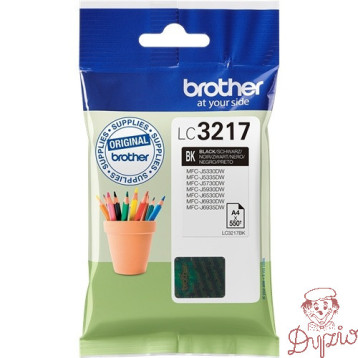 Tusz BROTHER (LC3217BK) czarny 550str