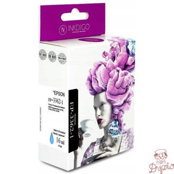 Tusz INKDIGO (EP-3362-1) niebieski 16ml zamiennik EPSON (33XL/C13T33624010)
