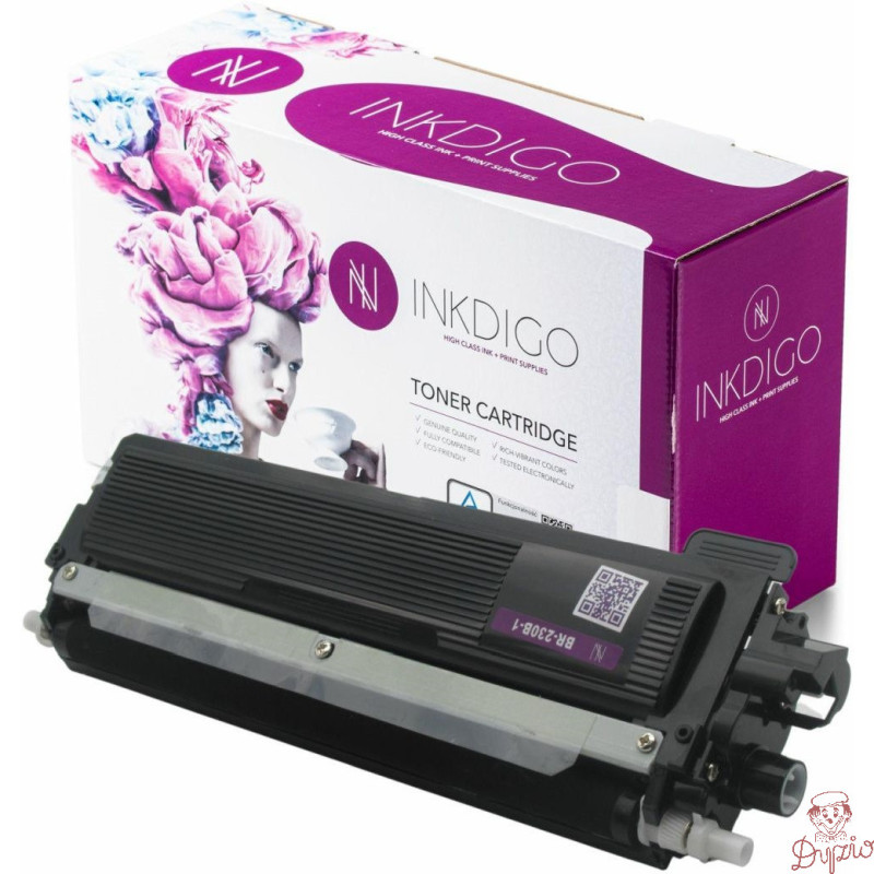 Toner INKDIGO (BR-230B-1) czarny 2200str zamiennik BROTHER (TN-230BK)