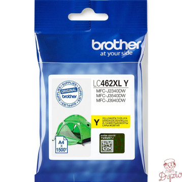 Tusz BROTHER (LC462XL Y) żółty 1500str