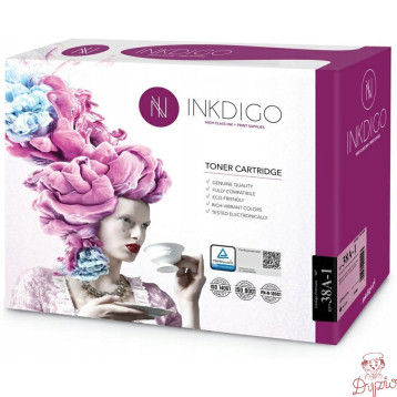 Toner INKDIGO (HP-38A-1) czarny 12000str zamiennik HP (38A/Q1338A/42X/Q5942X)
