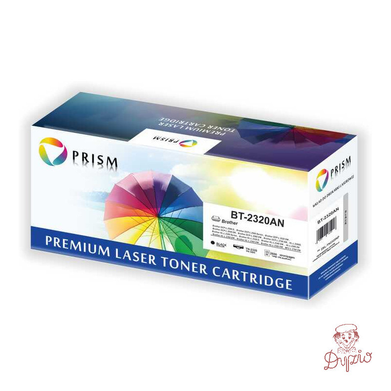 Toner PRISM (ZBL-TN2320NP) czarny 2600str zamiennik BROTHER (TN-2320)