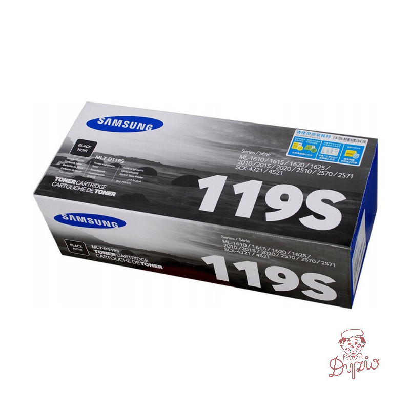 Toner SAMSUNG (MLT-D119S/SU863A) czarny 2000str (następca MLT-D2010D3)