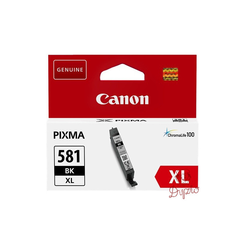 Tusz CANON (CLI-581BK XL/2052C001) czarny 8,3ml