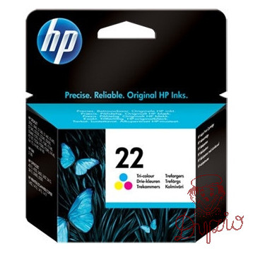 Tusz HP 22 (C9352AE) kolor 165str/5ml 3920/3940/1360/2360/4315/4355