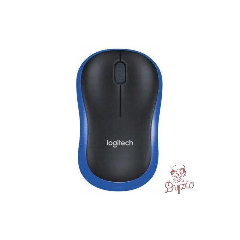 Mysz bezprzewodowa LOGITECH optyczna M185 niebieska 910-002239