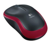 Mysz bezprzewodowa LOGITECH optyczna M185 czerwona 910-002240
