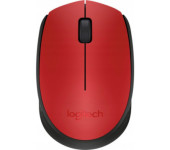Mysz bezprzewodowa LOGITECH M171 czerwona 910-004641