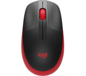 Mysz bezprzewodowa LOGITECH M190 czerwona 910-005908
