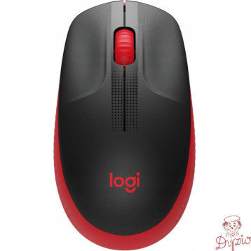 Mysz bezprzewodowa LOGITECH M190 czerwona 910-005908