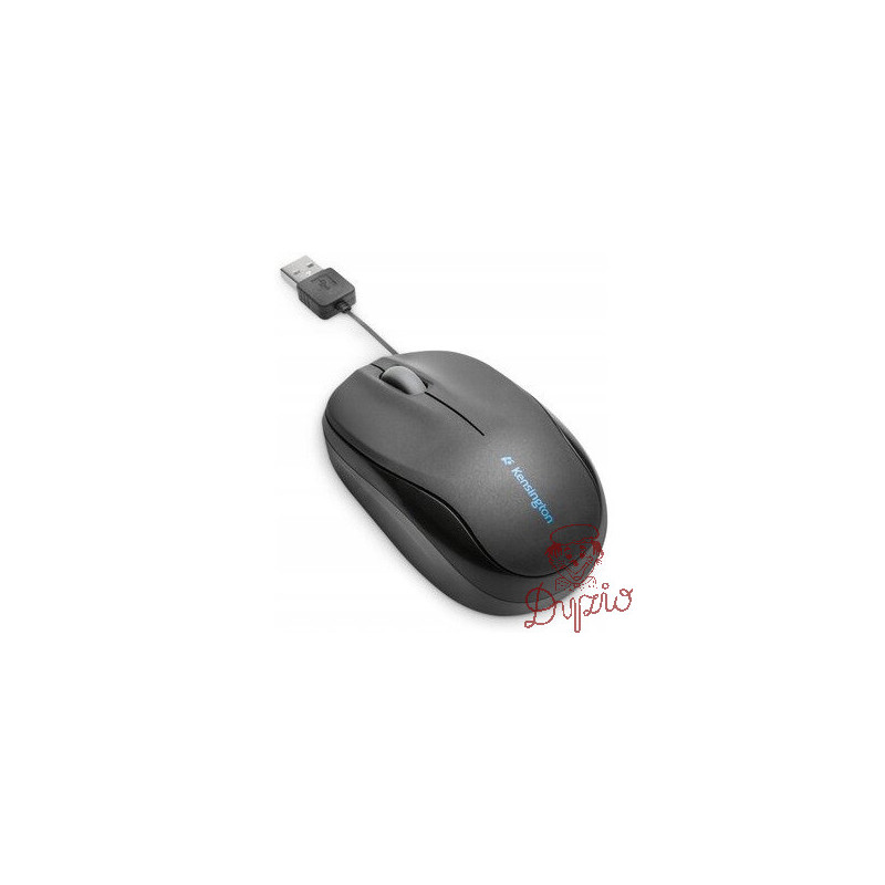Mysz KENSINGTON Pro Fit ze zwijanym kablem czarna K72339EU