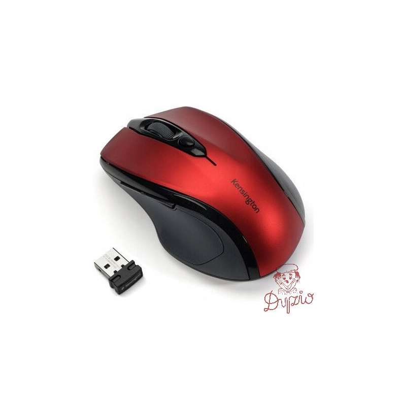 Mysz bezprzewodowa KENSINGTON Pro Fit czerwona K72422WW