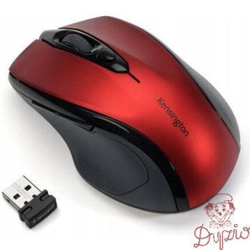 Mysz bezprzewodowa KENSINGTON Pro Fit czerwona K72422WW