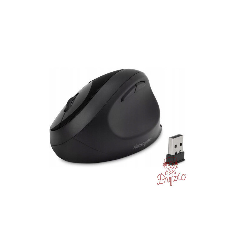 Mysz bezprzewodowa KENSINGTON PRO FIT ERGO ergonomiczna czarna K75404EU