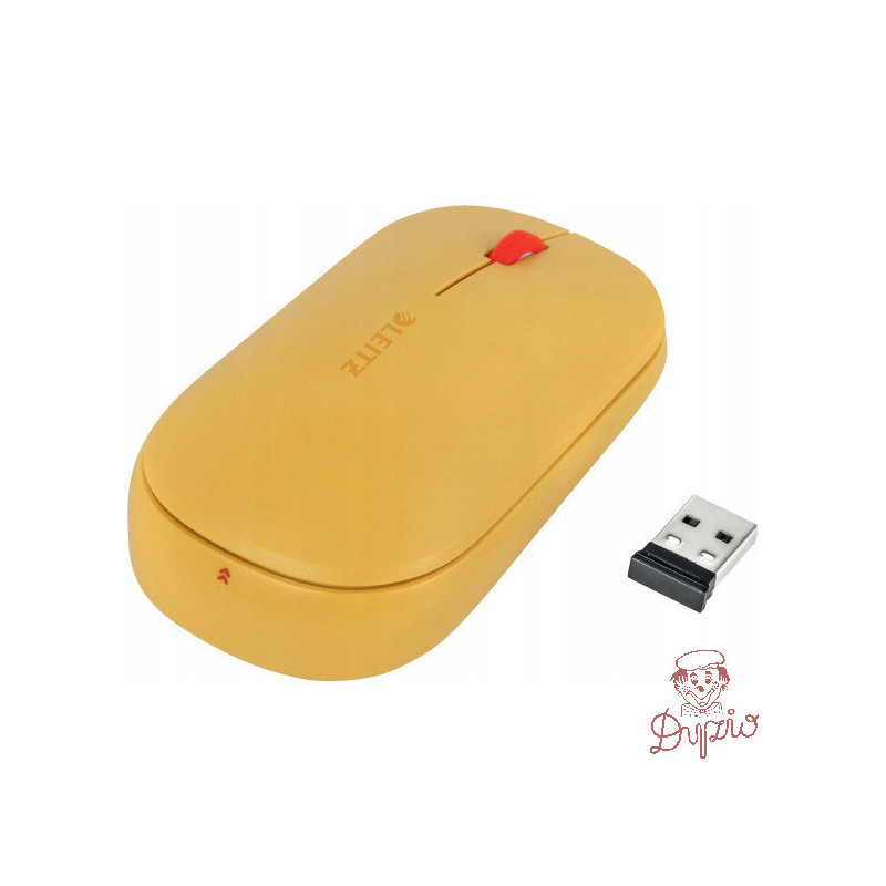 Mysz bezprzewodowa LEITZ Cosy żółta 65310019