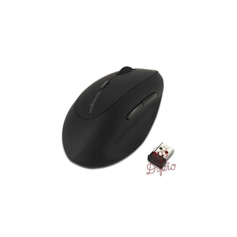 Mysz bezprzewodowa Pro Fit Ergo dla osób leworęcznych czarna K79810WW KENSINGTON