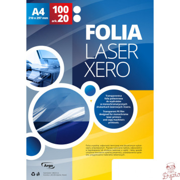 Folia LX do lasera xero/drukarka (100szt.) 413038 ARGO