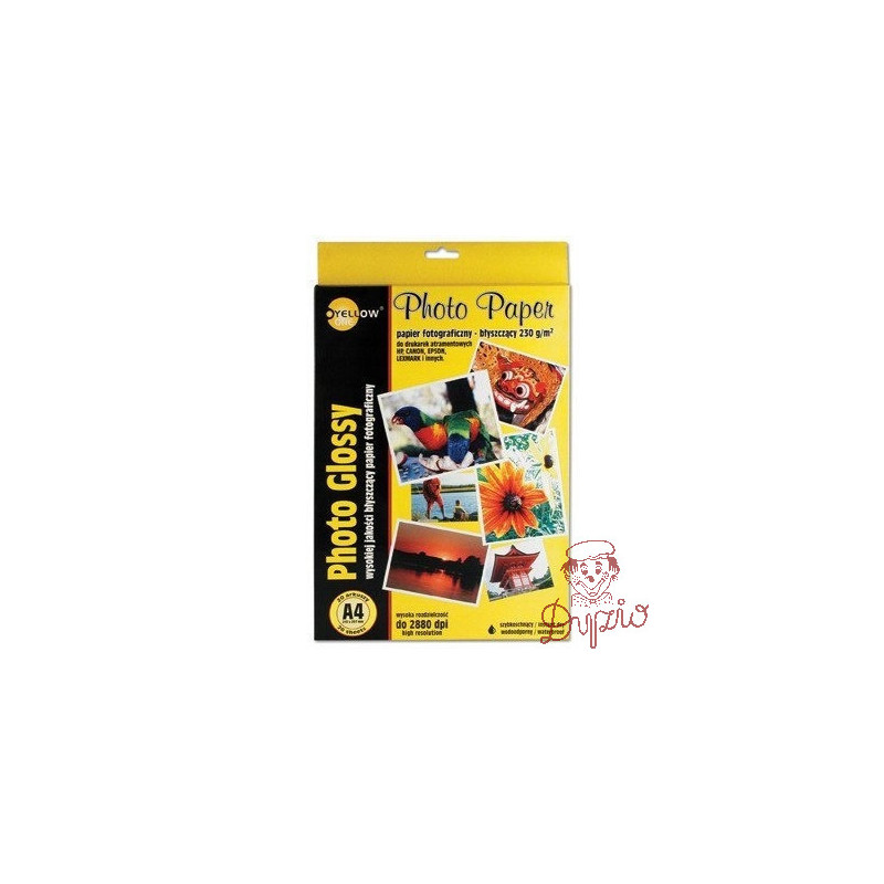 Papier foto YELLOW ONE A4 130g A20 błyszczący (4G130) 150-1177